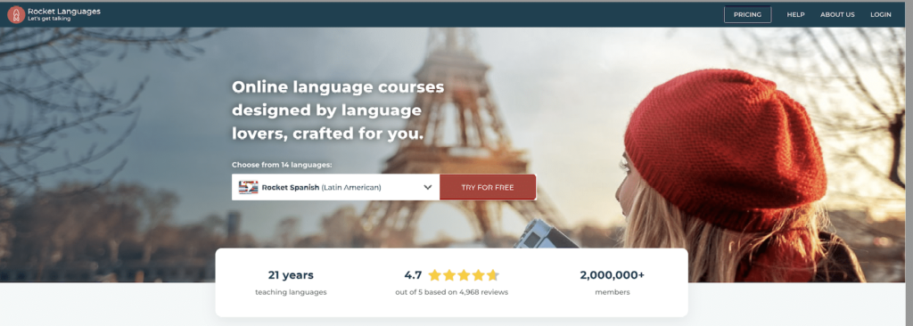 rocket languages free trial