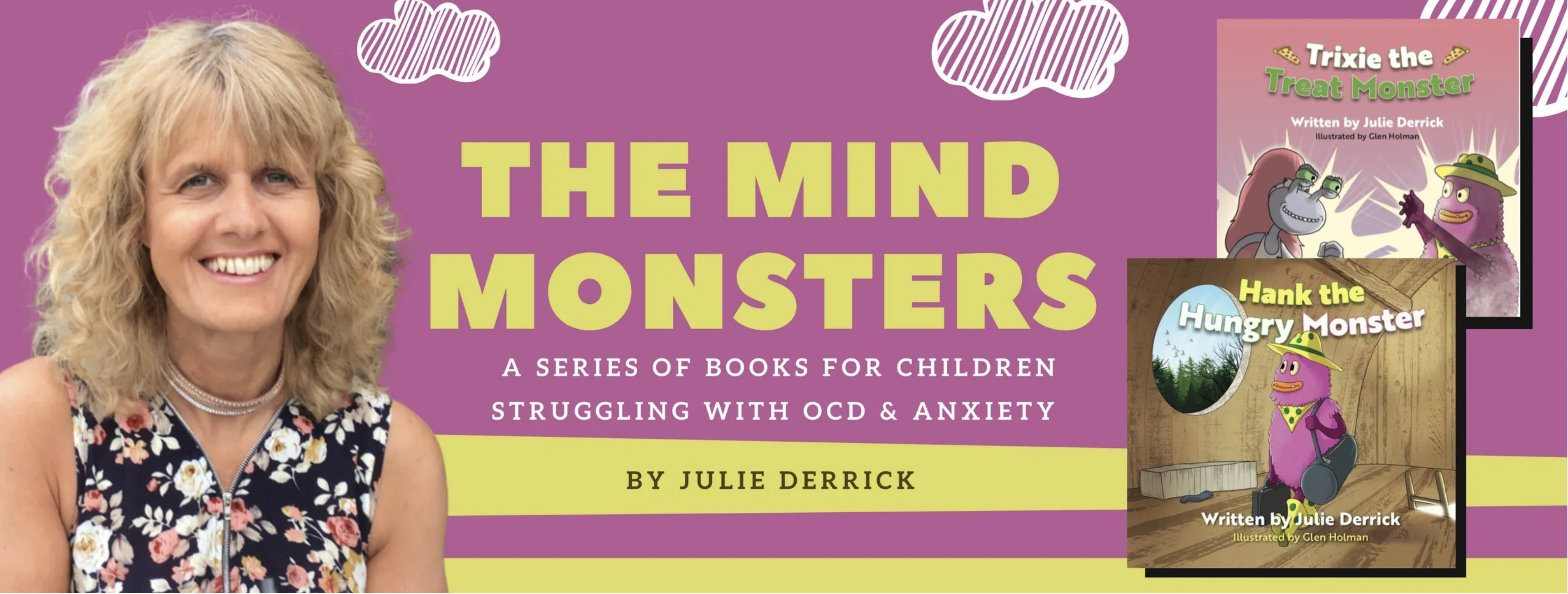 julie derrick author of the mindmonsters books for children